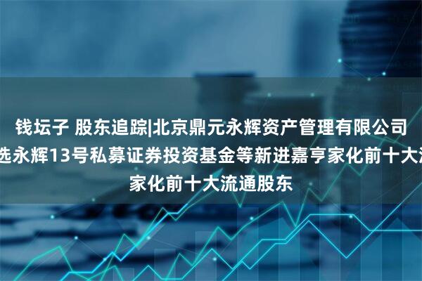钱坛子 股东追踪|北京鼎元永辉资产管理有限公司-鼎元精选永辉13号私募证券投资基金等新进嘉亨家化前十大流通股东